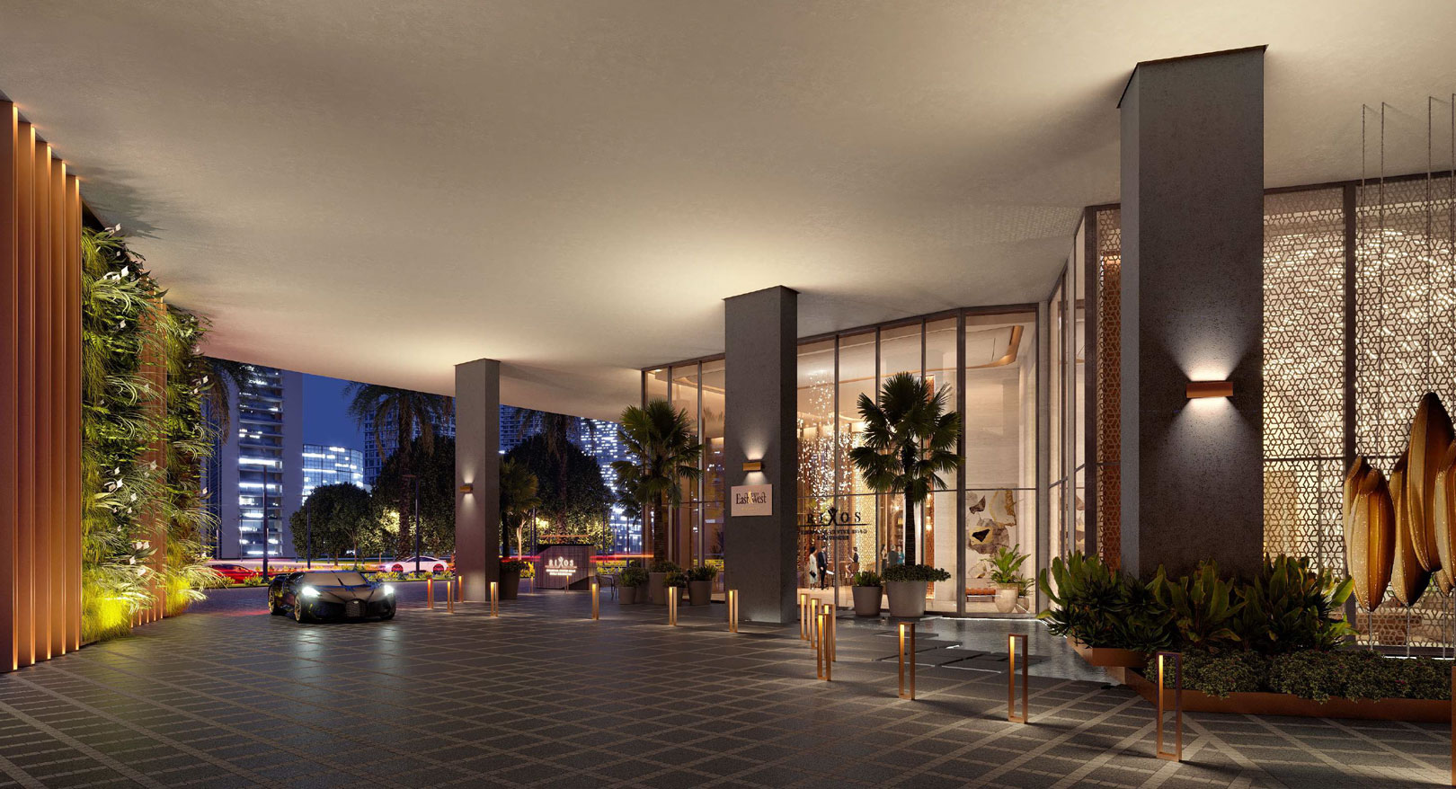 Residences Drop-off Area